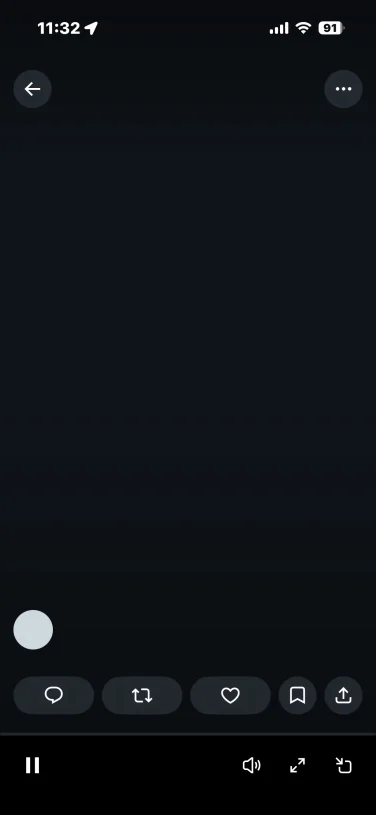 broken livestream from x outage on ios